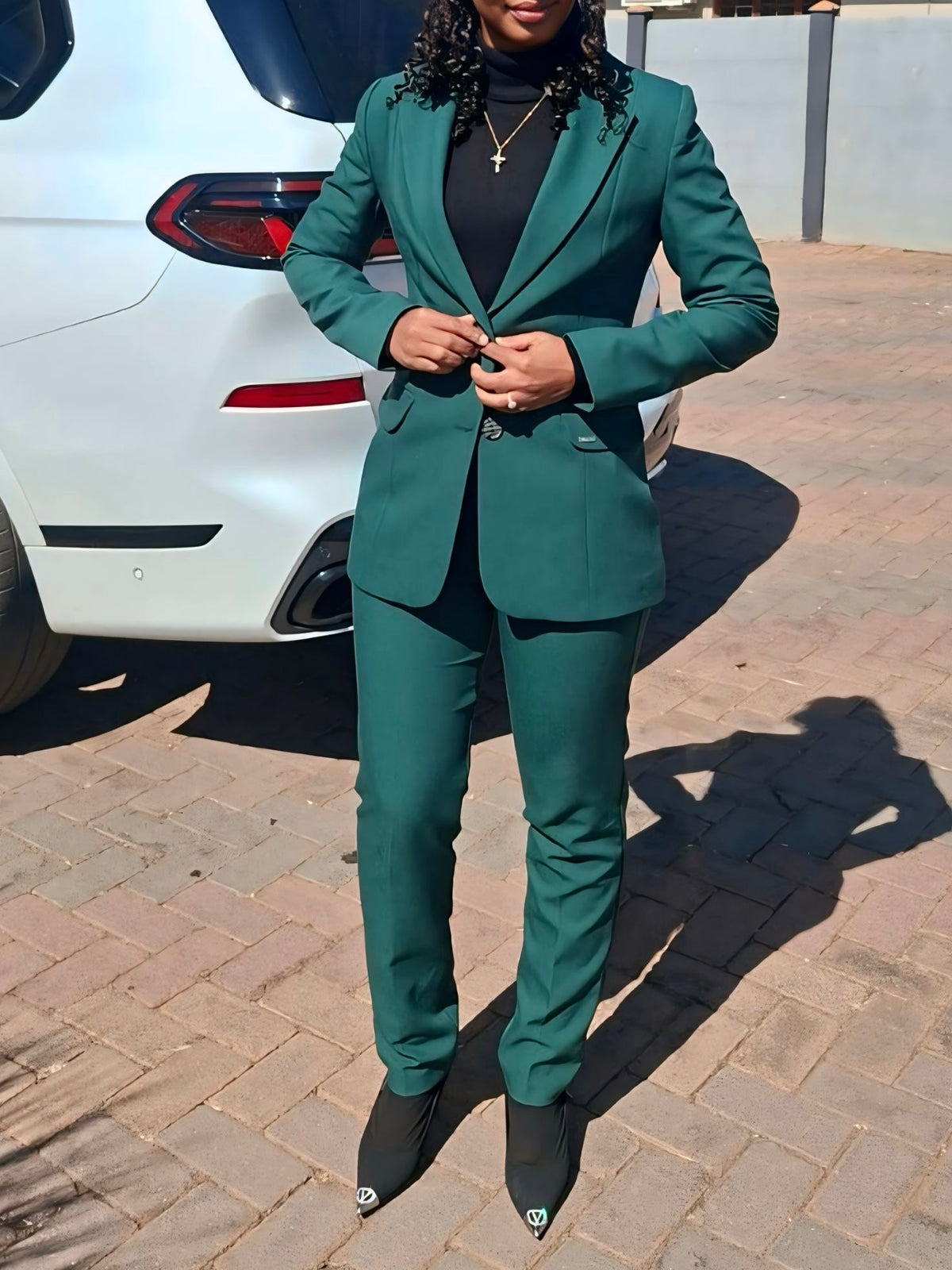 Emerald Green Blazer