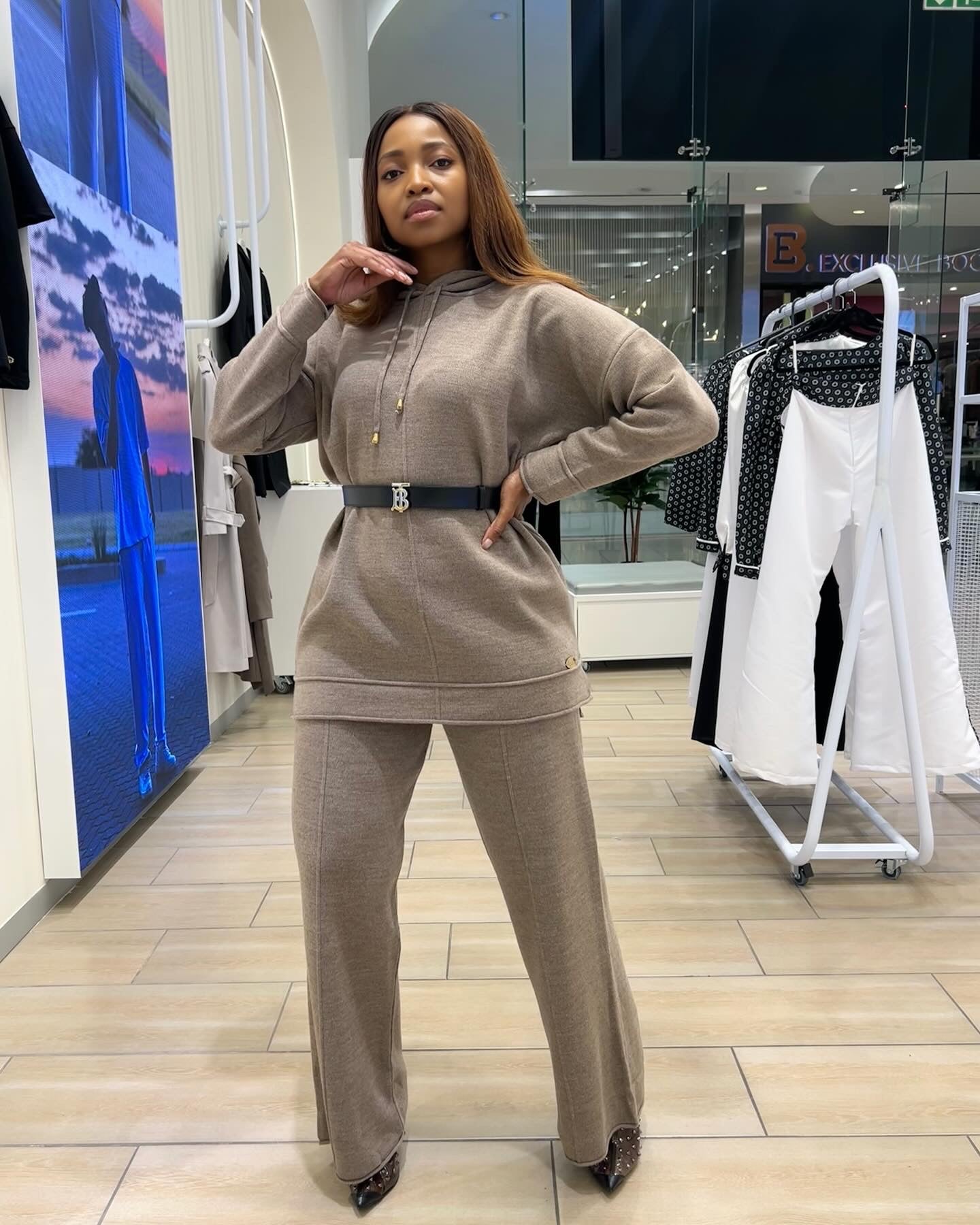 Vicky knitted pants set