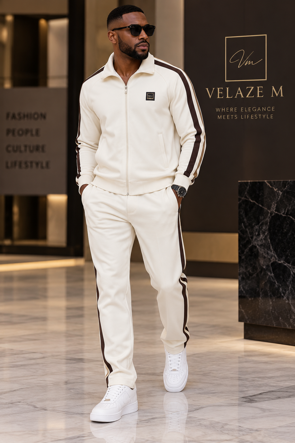 Stefano R Male Leisure Tracksuits