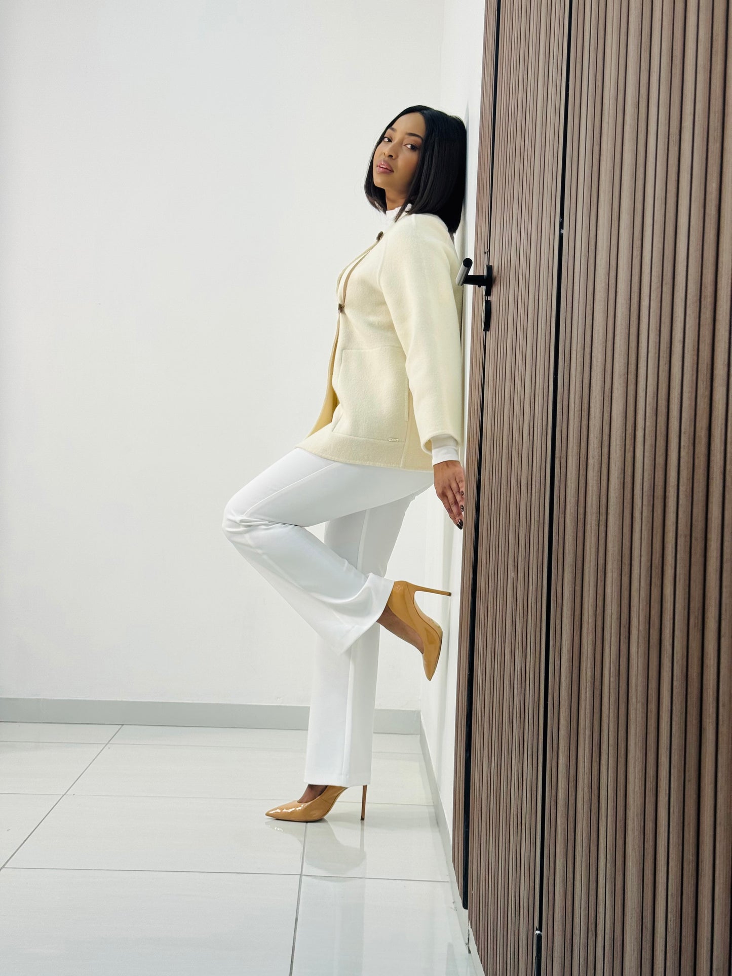 Adore Cashmere Cream Coat