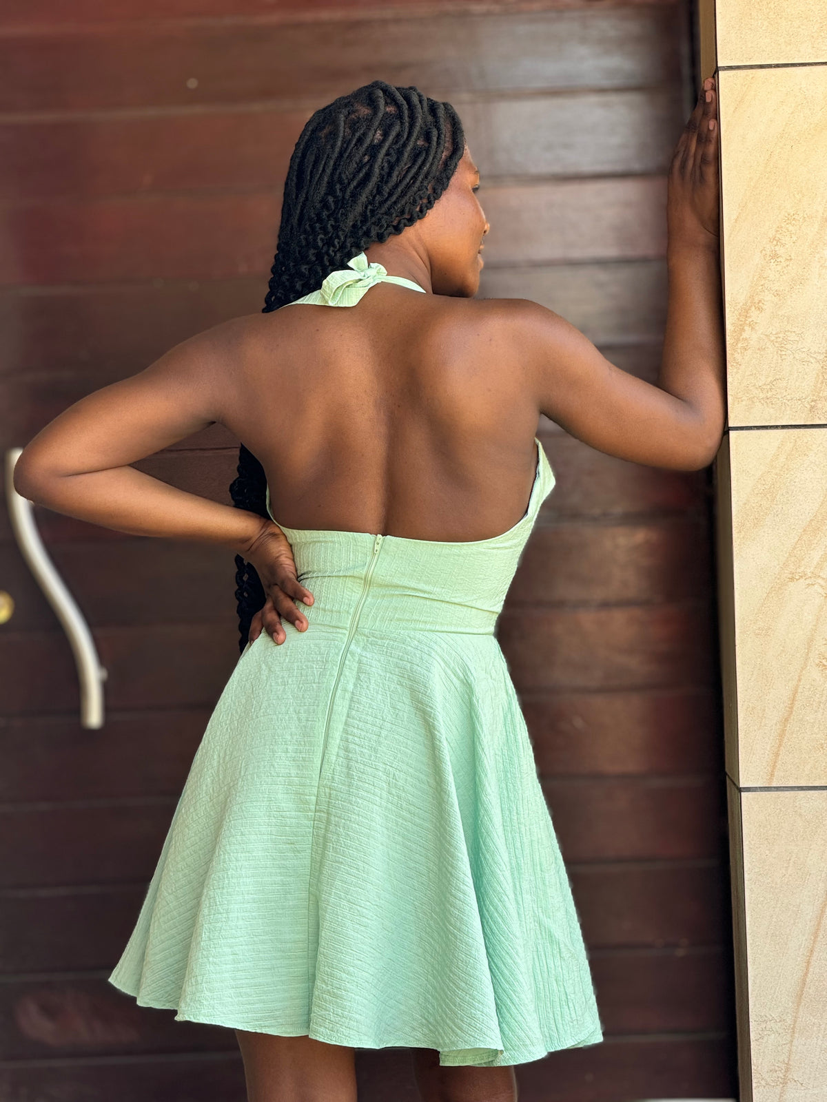 Green Sweetheart Mini Flare