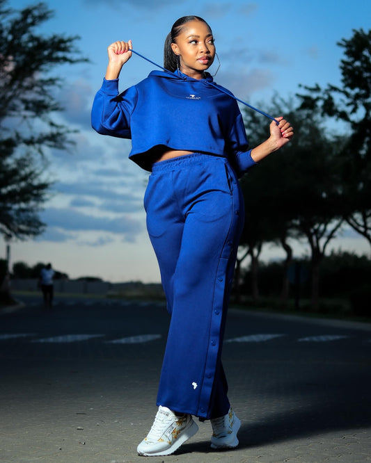 Ladies button-up loose pants (part of a set)
