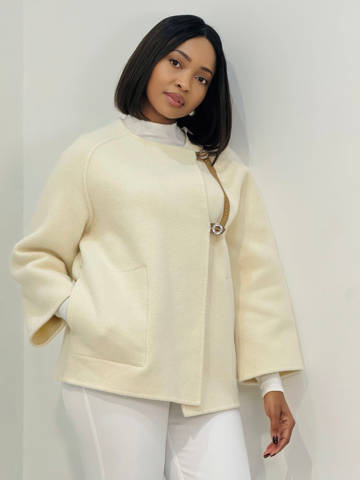 Adore Cashmere Cream Coat