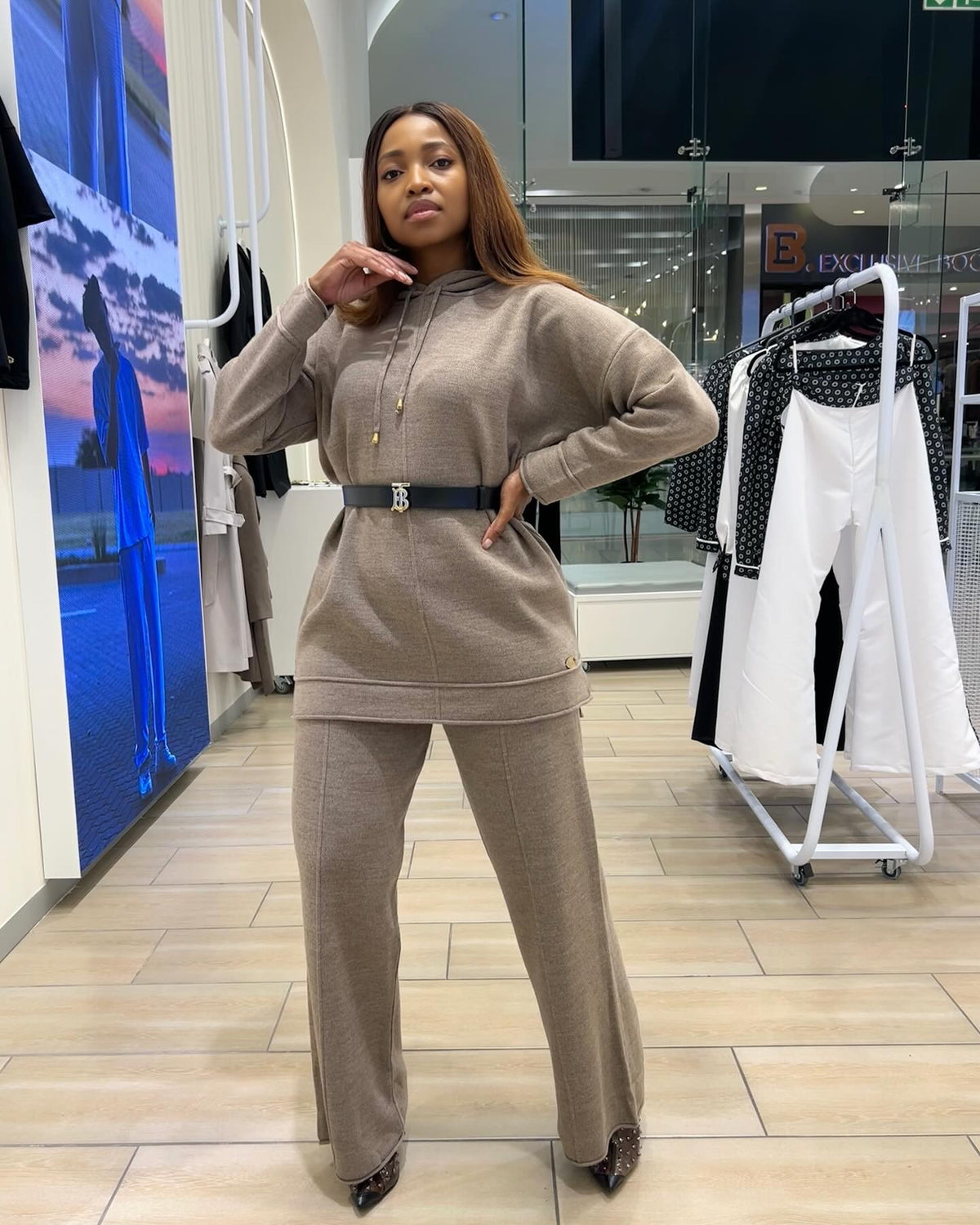 Vicky knitted pants set