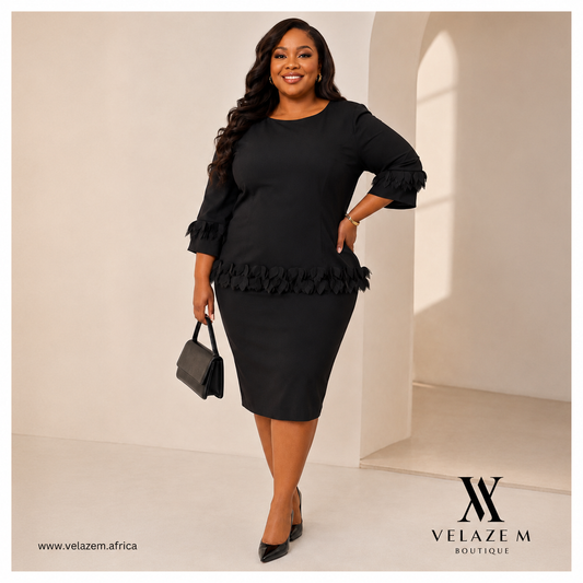The Black Grace Dress
