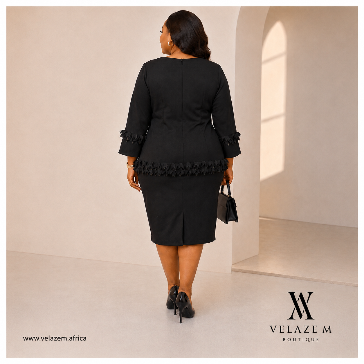 The Black Grace Dress