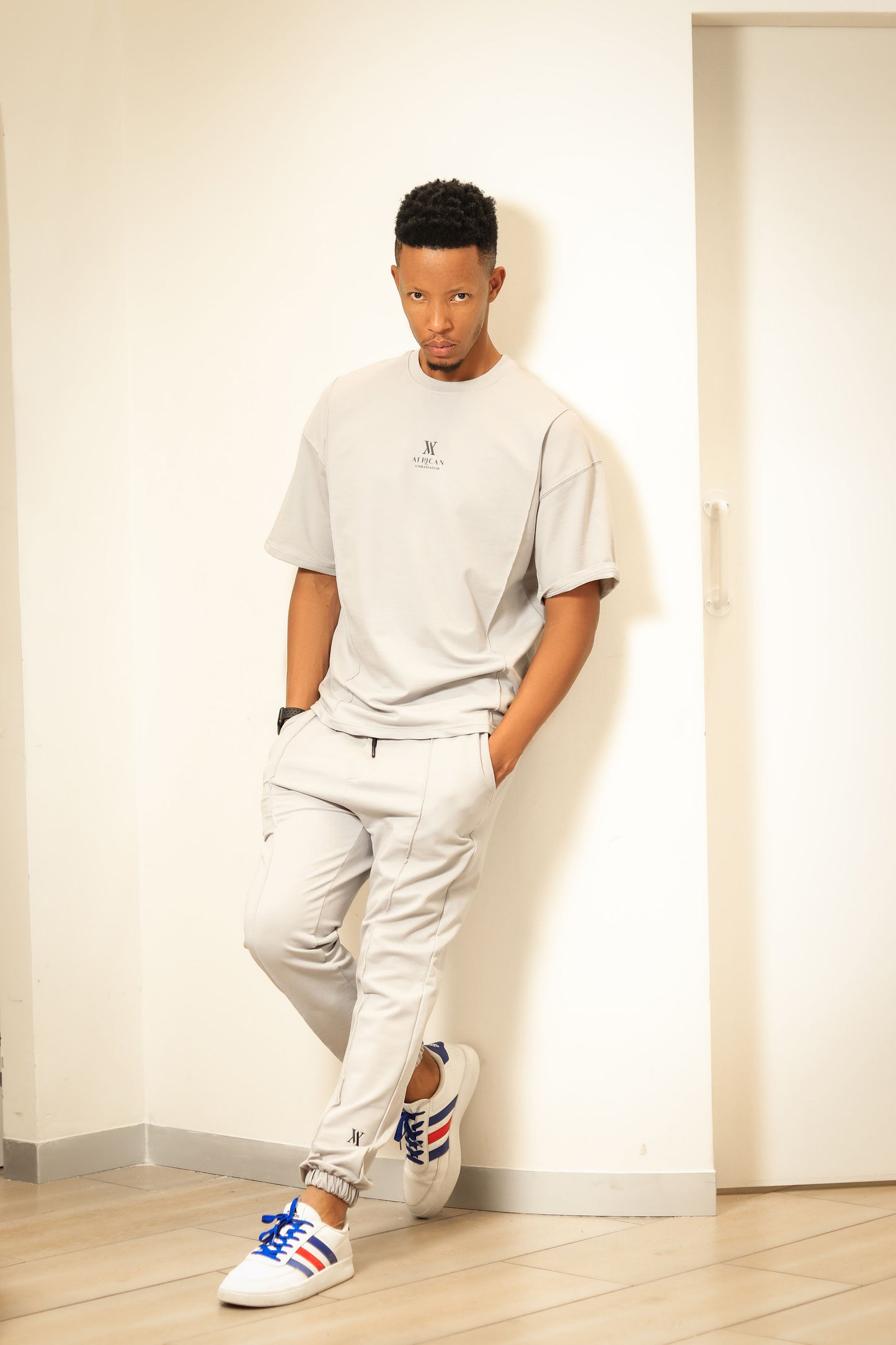 Stitched Jogger Pants